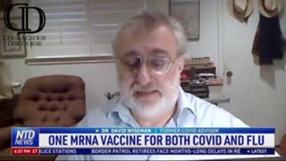 Shocking Dr David Wiseman Raised Concerns PFIZER and Biontech Will Combine both Covid MRNA and Flu Vaccines in 1 Shot