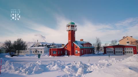 Video HDR quality | Beautiful View the word | Swedish Lapland