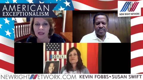 Sabine on New Right Network American Exceptionalism Episode 55