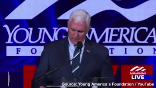 VP Pence Educates College Students on Key Lesson of Andrew Breitbart