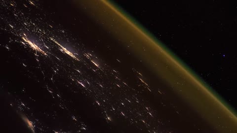 Rocket Launch As Seen from the Space