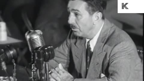 Walt Disney Testifies Against Communists before Congress (1947)