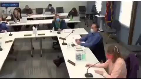 Watch: Pro-Mask Teacher Union Representative Has Trouble Breathing