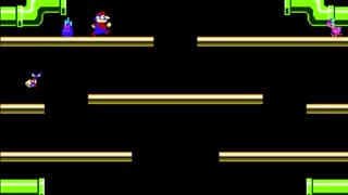 Mario Bros NES Gameplay