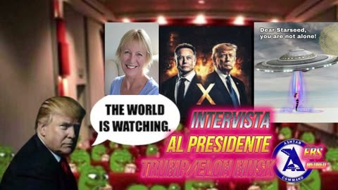 NEW 13/08/2024 Intervista al presidente Trump/Elon Musk