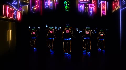 LEDAMANLIGHT - Street Dancer 3D - Tron Dance Cover - Michael Jackson Dance Performance