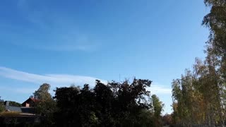 Himmel in Berlin am 28.10.2022 um 13:10 Uhr