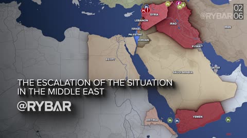 ►🚨▶ ⚡️⚡️🇮🇱⚔️🇵🇸 Rybar Review of the Middle East on May 31-June 6 2024