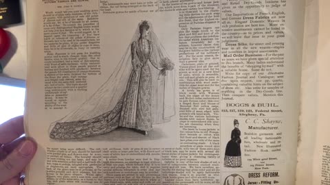 1889 Ladies Home Journal! Flip Through | So Amazing #DaffodilsGalleria