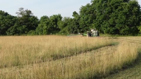 Hay Maker! From Cutting to bailing. Thank God I'm A County Boy!