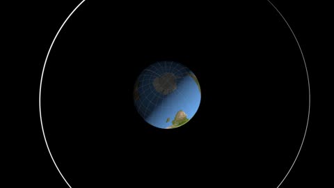 Moon Phase Orbit 4 and Libration, 2021 South Up