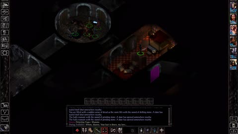 Baldur's Gate 1 - Durlag's Tower Level 2 Doors Puzzle Solution