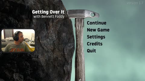 Getting Over It with Bennett Foddy Part 1