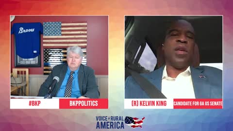 (R) Kelvin King-Candidate for Ga US Senate Joins #BKP Politics!