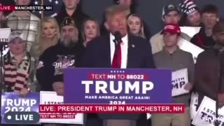 ABSOLUTELY EXPLOSIVE REVELATION about Nikki Haley tonight at his rally in New Hampshire!