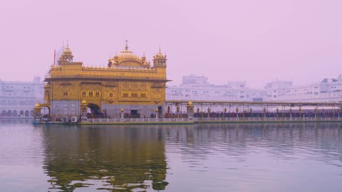 The most beautiful view of the Golden Temple