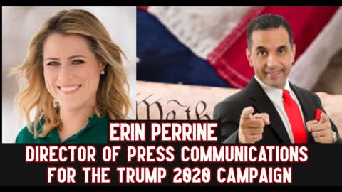 Erin Perrine, Director of Press Communications for Trump 2020 Campaign Shares about Trump & Biden