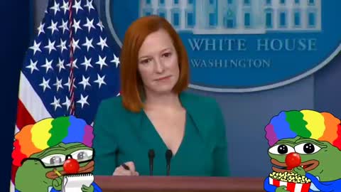 Commie-Psaki is asked what Biden’s biggest foreign policy achievement is and she doesn’t name one.