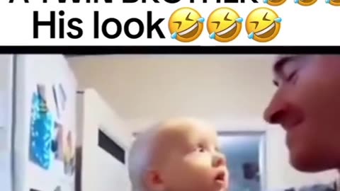 Twin brothers|baby confusion|funny