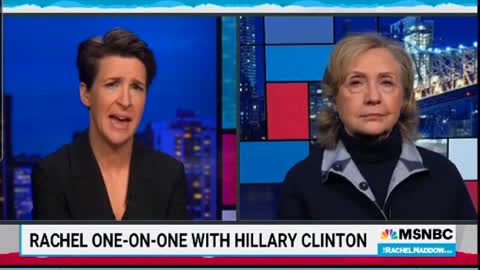 Rachel Maddow, One-On-One With Hillary Clinton
