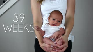 Amazing pregnancy time-lapse