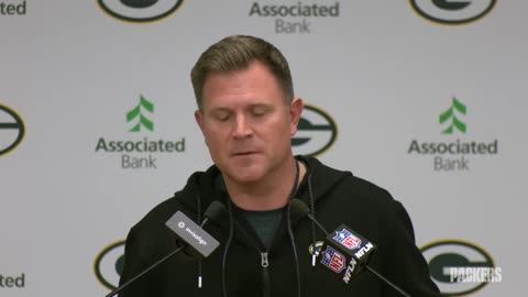 GM Brian Gutekunst Press Conference | Green Bay Packers