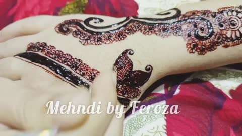 Beautiful mehndi design ❤