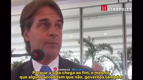 Presidente do Uruguai contestou fala de Lula durante reunião entre presidentes da América do Sul