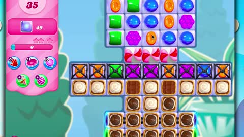Candy Crush Level 8625 1/23/21 version NO Boosters NO ADS