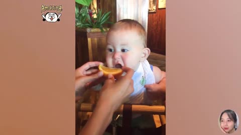 Funniest Baby With Cutest Reactions