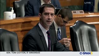 Senator Cotton Unloads on Merrick Garland