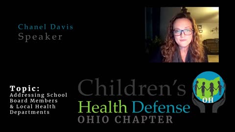 Chanel Davis - Addressing School Board Members & Local Health Departments - Part 1