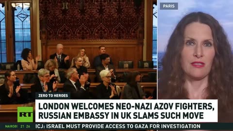 LONDON WELCOMES NEO-NAZI AZOV FIGHTERS, RUSSIAN EMBASSY SLAMS SUCH MOVE