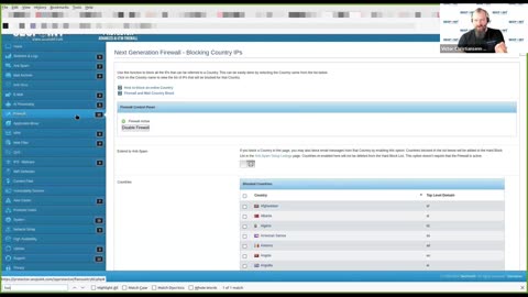 SecPoint Protector UTM Firewall - Block Countries