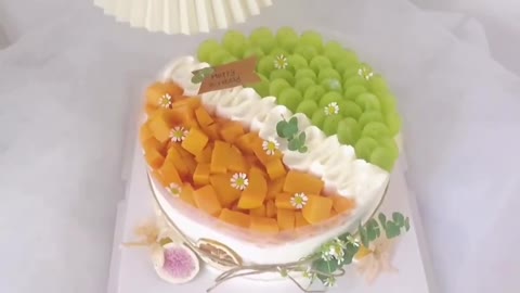 delicious fruit cake