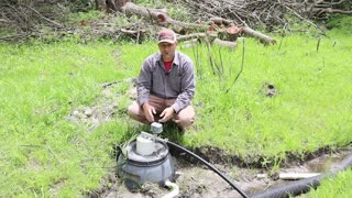 Off grid solar water pump system