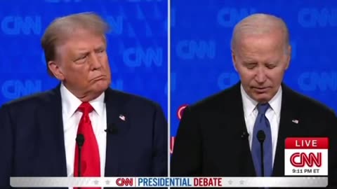 Biden Freezes on the Debate Stage