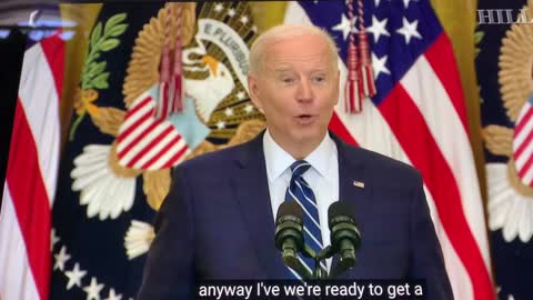 Biden loses it during presser