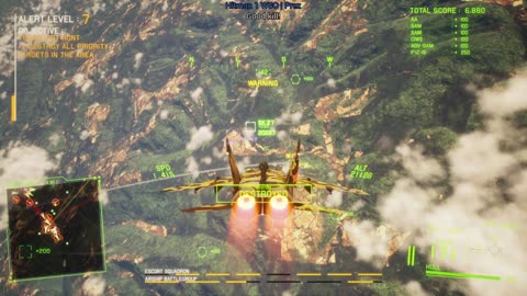 Project Wingman Conquest Mode, Mission 12, Normal, 0.5x alert modifier