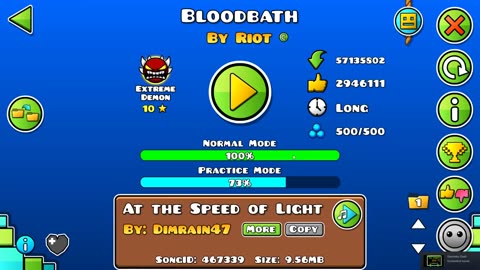 Geometry Dash - Bloodbath - 100% | XDarkGamer