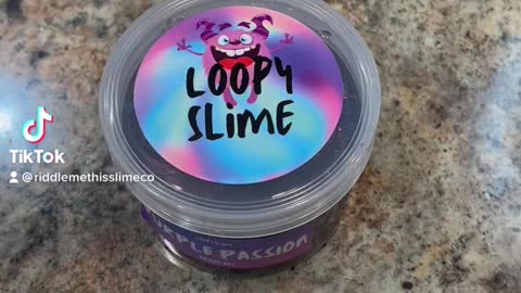100% Honest Purple Passion from Loopy Slime Co. Quick Review