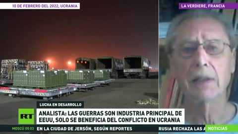 Esperto: gli USA traggono vantaggio dal conflitto in Ucraina armando Kiev."Gli USA sono il principale produttore di armi al mondo",ha spiegato perché la guerra è l'industria principale del paese nordamericano..