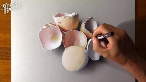 Draw The Shape Of Egg Liquid