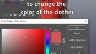 The model's clothes are too ugly, let me change her clothes | Learn Photoshop