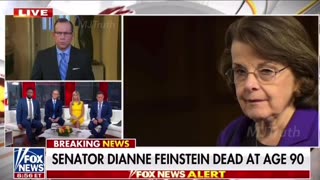 Dianne Feinstein in DC & Voted the Morning She Died