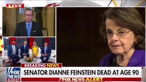 Dianne Feinstein in DC & Voted the Morning She Died