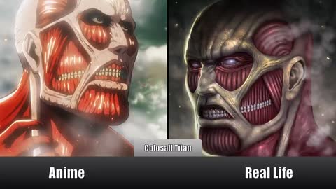 Attack on Titan Real Life Vs Anime Titans Similarities