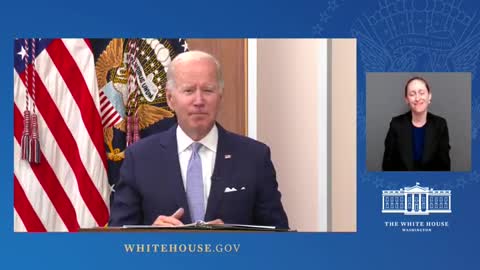 Biden: "There gonna be a lot of chatter today on Wall Street and among pundits about whether we are in a recession, but if you look at our job market, consumer spending, business investment, we see signs of economic progress in the second quarter as