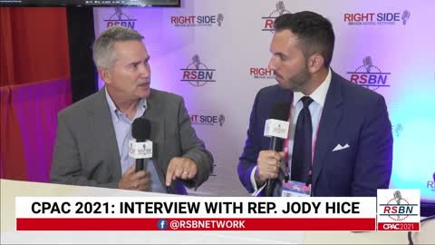 Interview with Jody Hice at CPAC 2021 in Dallas 7/10/21