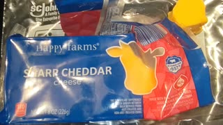 Eating Happy Farms Sharp Cheddar Cheese, Dbn, MI, 5/14/24